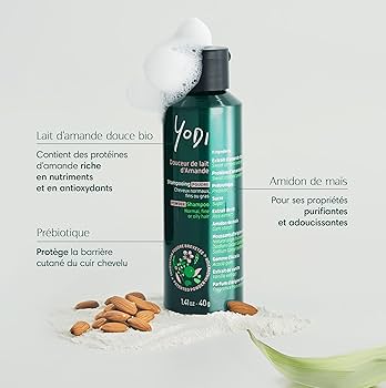 Shampoing Poudre “Douceur de Lait d’Amande”