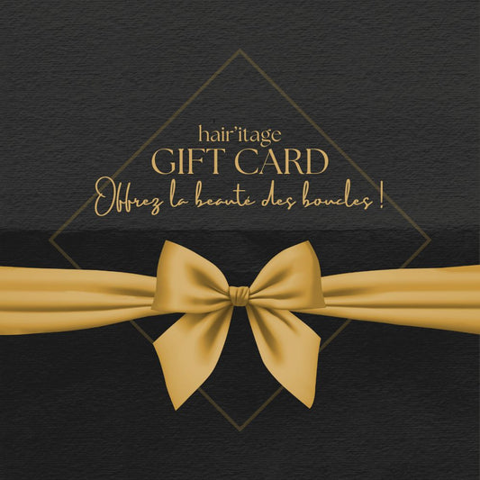 Carte-cadeaux Hair'itage