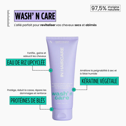 Wash N' Care — Shampoing Doux Fortifiant